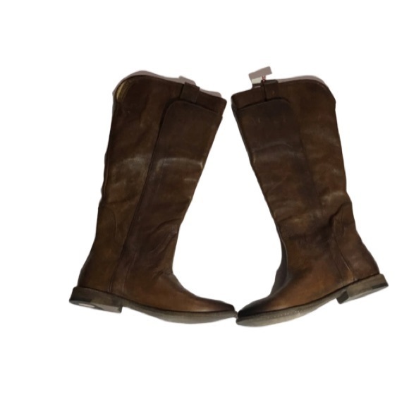 Nwt Frye Paige Tall Riding Boot Sz 7b Dark Brown